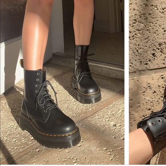 Dr. Martens Shoes - Dr. Martens Jadon Platform 8-Eye Boot